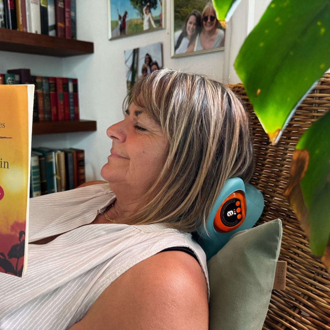 NoruCare Sanura 4D - Sanfte Tiefentherapie zur Linderung von Nacken- und Kopfschmerzen, HWS-Beschwerden