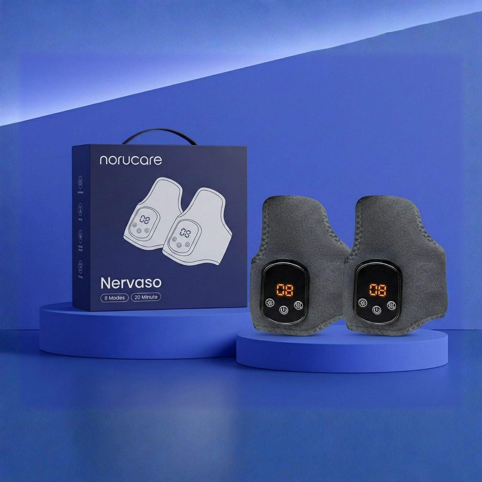 NoruCare Nervaso – Zielgerichtete Wärme- & Vibrationsstimulation zur Linderung von Nervenschmerzen und Neuropathie