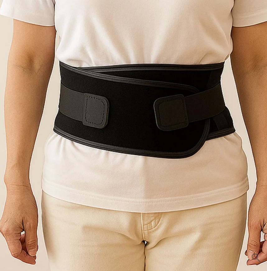 NoruCare Lumbaris Pro – Stabiler Rückenstützgürtel zur Linderung von Schmerzen im unteren Rücken & Stabilisierung der Lendenwirbelsäule