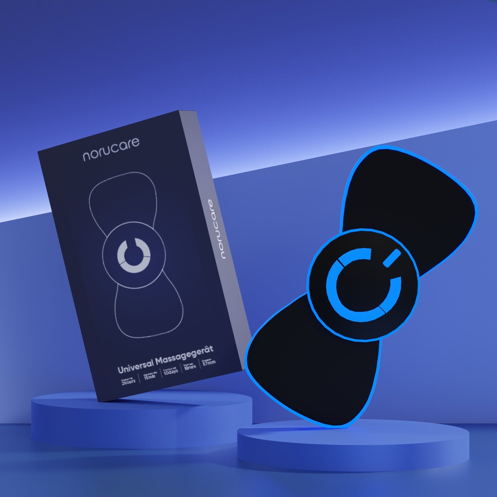 NoruCare® Universal-Massagegerät - Temporäre Schmerzlinderung durch 15 Minuten tägliche Anwendung